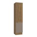 Paneleiro 50 Cm Isabel 2 Portas Nogueira/Fendi - Kappesberg