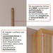 Guarda-Roupa Casal Modulado Andorra 10 Portas 4 Gavetas Ripado com Espelho Cinamomo/Off White - Pnr Móveis