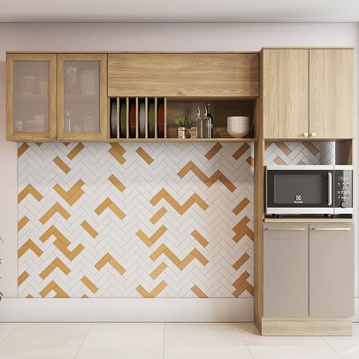 Torre Quente Isabel 4 Portas Nogueira/Fendi - Kappesberg