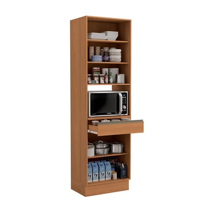 Torre Quente Mônica 4 Portas 1 Gaveta Canela - Kappesberg