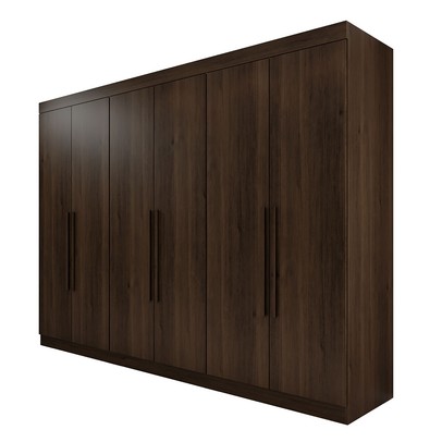 Guarda-Roupa Casal Eldorado Premium 6 Portas 6 Gavetas Savana - Pnr Móveis