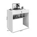 Mesa Escrivaninha Tesla 1 Gaveta Branco - J&a Móveis
