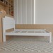 Cama de Solteiro Kids 100% Mdf  Branco - Panorama Móveis