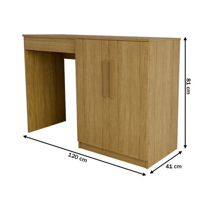 Penteadeira Celeste 2 Portas com Espelho e Porta Jóias Ypê - Panorama Móveis