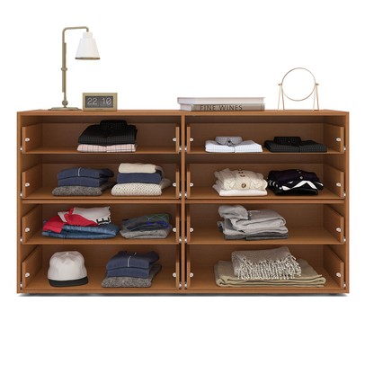 Cômoda Porto 8 Gavetas Freijó/Creme - Politorno