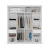 Guarda-Roupa Casal Lisboa 2 Portas 2 Gavetas Branco/Creme - Politorno