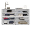 Cômoda Valência 8 Gavetas Branco/Cinza - Politorno