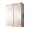 Guarda-Roupa Casal Sevilha 2 Portas 3 Gavetas Branco - Manbel