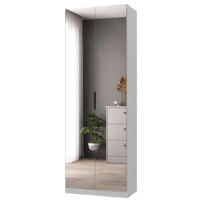 Sapateira Sublime 2 Portas com Espelho 100% Mdf Linho - Mambel