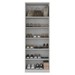 Sapateira Sublime 2 Portas com Espelho 100% Mdf Linho - Mambel