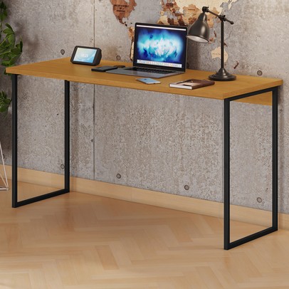 Mesa Escrivaninha Indústrial Cinamomo - Pnr Móveis