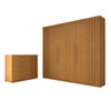 Guarda-Roupa Casal Astoria 7 Portas 8 Gavetas Cinamomo - Panorama Móveis