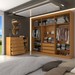 Guarda-Roupa Casal Astoria 7 Portas 8 Gavetas Cinamomo - Panorama Móveis