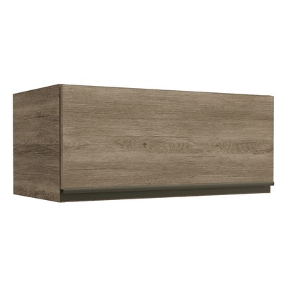 Armário Aéreo Cozinha 70 Cm Mônica 1 Porta Nogal - Kappesberg