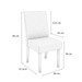 Mesa de Jantar 8 Lugares Beatriz com Vidro Canela/Off White/Bege - Kappesberg Jantar