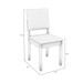Mesa de Jantar 4 Lugares Carmen com Vidro Canela/Off White/Bege - Kappesberg Jantar