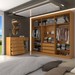 Guarda-Roupa Casal Alento 7 Portas 9 Gavetas Cinamomo Estrutura Premium 15mm - Panorama Móveis