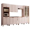 Cozinha Completa Firenze 18 Portas 2 Gavetas com Vidro 6171.102 Branco - Indékes