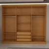 Quarto Completo Casal Aconchego 7 Portas 11 Gavetas Cinamomo Estrutura Premium 15mm - Panorama Móveis