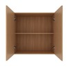 Armário Aéreo Cozinha 80 Cm 2 Portas Cz3115 Freijó - Tecno Mobili