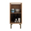 Balcão de Cozinha 40 Cm 1 Porta 1 Prateleira Cz3129 Freijó - Tecno Mobili