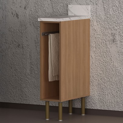 Acessórios para Cozinha Nicgo Toalheiro Cz3130 Freijó - Tecno Mobili