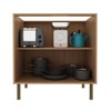 Balcão de Cozinha 80 Cm 2 Portas 1 Prateleira Cz3131 Freijó - Tecno Mobili