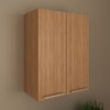 Armário Aéreo Cozinha 60 Cm 2 Portas 1 Prateleira Cz3141 Freijó - Tecno Mobili