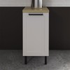 Balcão de Cozinha 40 Cm 1 Porta 1 Prateleira Cz3303 - Tecno Mobili