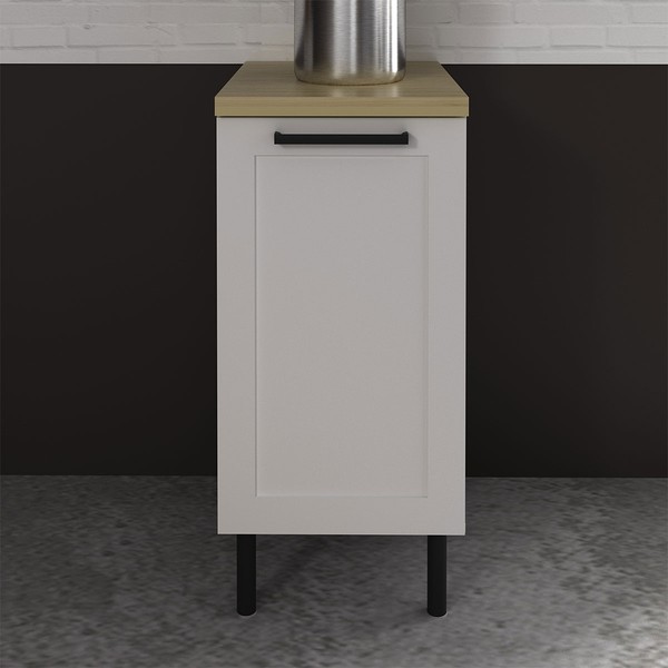 Balcão de Cozinha 40 Cm 1 Porta 1 Prateleira Cz3303 - Tecno Mobili