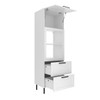 Torre Quente 1 Porta 2 Gavetas Cz3306 Branco - Tecno Mobili