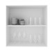 Armário Aéreo Cozinha 80 Cm 2 Portas Cz3314 Branco - Tecno Mobili
