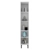 Paneleiro 2 Portas 4 Prateleiras Cz3339 Branco - Tecno Mobili