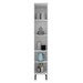 Paneleiro 2 Portas 4 Prateleiras Cz3339 Branco - Tecno Mobili