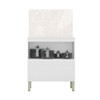 Balcão de Cozinha 80 Cm Insel 1 Porta 1 Gaveta Branco/ártico - Pnr Móveis