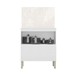 Balcão de Cozinha 80 Cm Insel 1 Porta 1 Gaveta Branco/ártico - Pnr Móveis