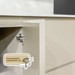 Balcão de Cozinha 120 Cm Insel 3 Portas 2 Gavetas Vanilla - Pnr Móveis
