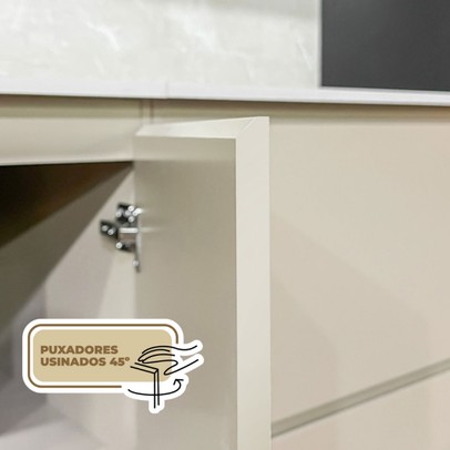 Cozinha Completa Insel 12 Portas 4 Gavetas Freijó/ártico/Soft - Pnr Móveis