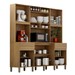 Cozinha Compacta Esmeralda 7 Portas 2 Gavetas Cinamomo/Off White - Valdemoveis