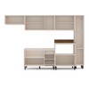 Cozinha Completa Koya 12 Portas 3 Gavetas 40250032 Creme - Politorno
