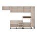 Cozinha Completa Koya 12 Portas 3 Gavetas 40250032 Creme - Politorno