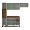 Cozinha Completa Koya 8 Portas 3 Gavetas 40250042 Verde Oliva - Politorno