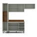Cozinha Completa Koya 8 Portas 3 Gavetas 40250042 Verde Oliva - Politorno