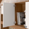 Cozinha Compacta Erva Doce 6 Portas 1 Gaveta Ipê/Off White - Nicioli