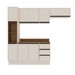 Cozinha Completa Koya 8 Portas 3 Gavetas 40250048 Creme - Politorno