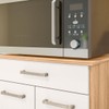 Armário de Cozinha 65 Cm Isis 2 Portas 1 Gaveta Freijó/Off White - Nicioli