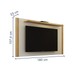 Painel para TV Até 60 Polegadas Diamantina 1 Prateleira Cinamomo/Off White - Valdemoveis