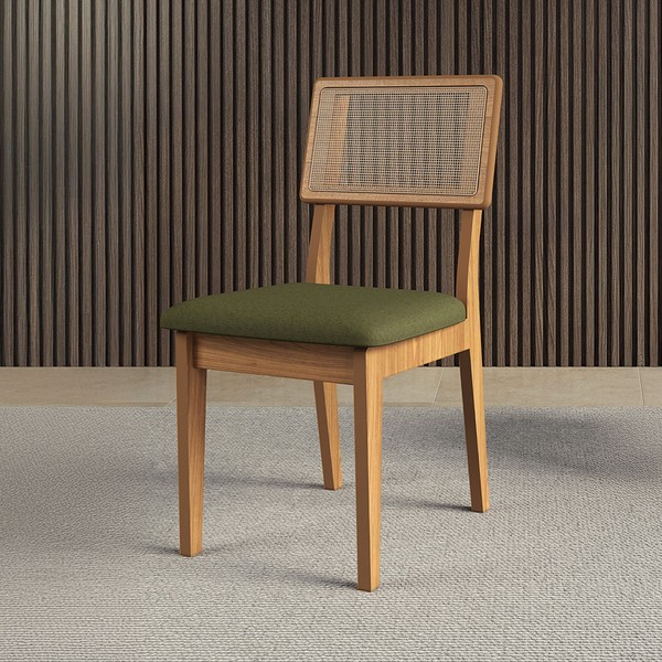 Cadeira Freijó/Verde Cj Ca35 J25 - Dalla Costa