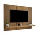Painel para TV Até 47 Polegadas 1 Prateleira Bolonha Cinamomo/Off White Valdemóveis