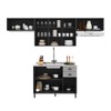 Cozinha Completa Firenze 10 Portas 2 Gavetas 6171.163 Chumbo/Titânio - Indékes